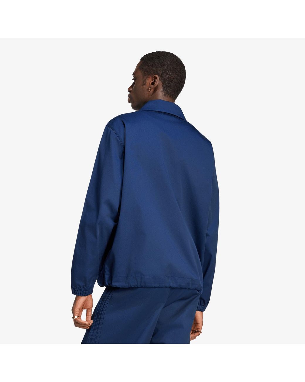 Adidas Originals Blue 3S Jackets for men