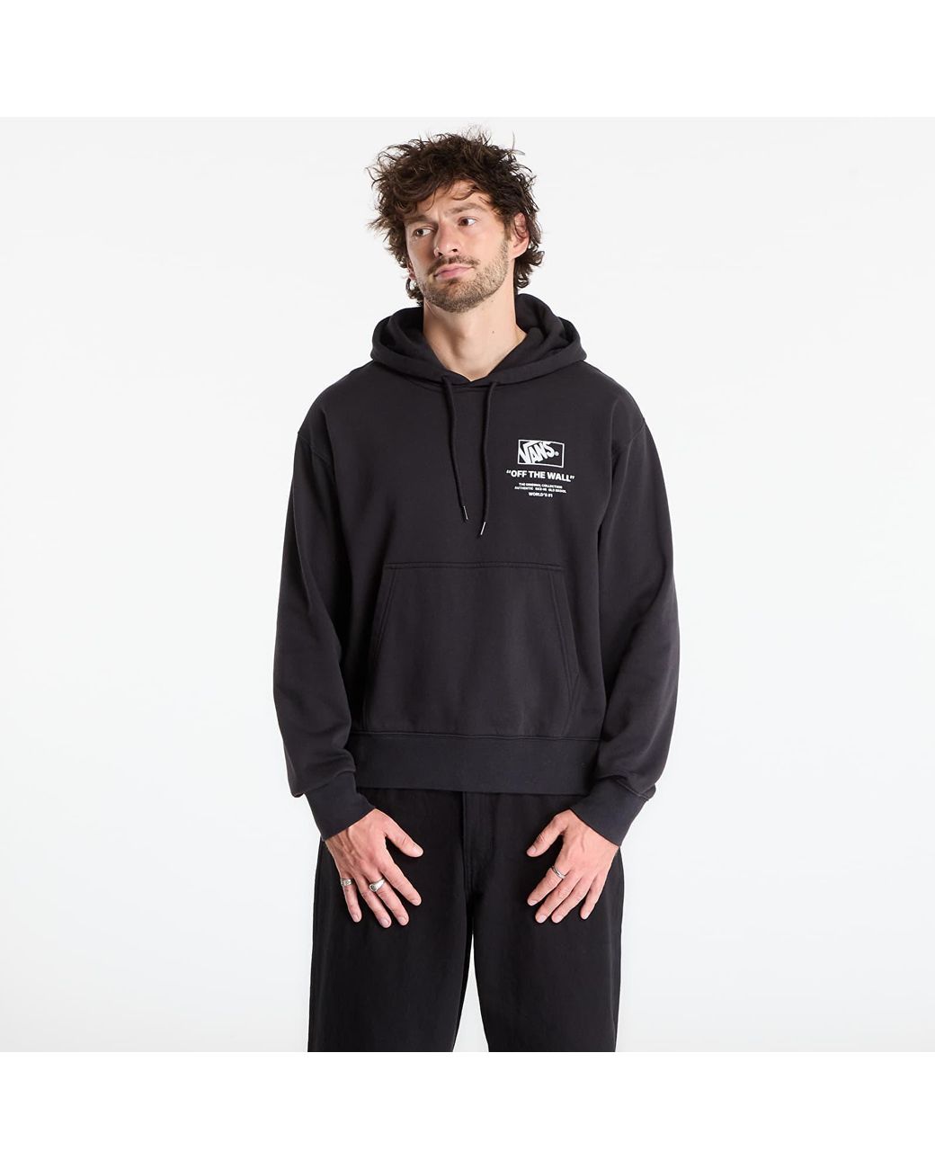 Vans Sweatshirt Stacked Hi Pullover in het Black voor heren