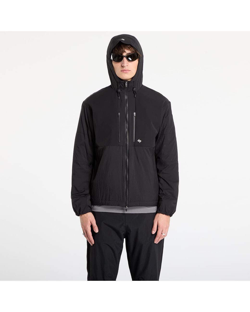 Represent Black Jacket 247 Paneled Insulated Jacket for men