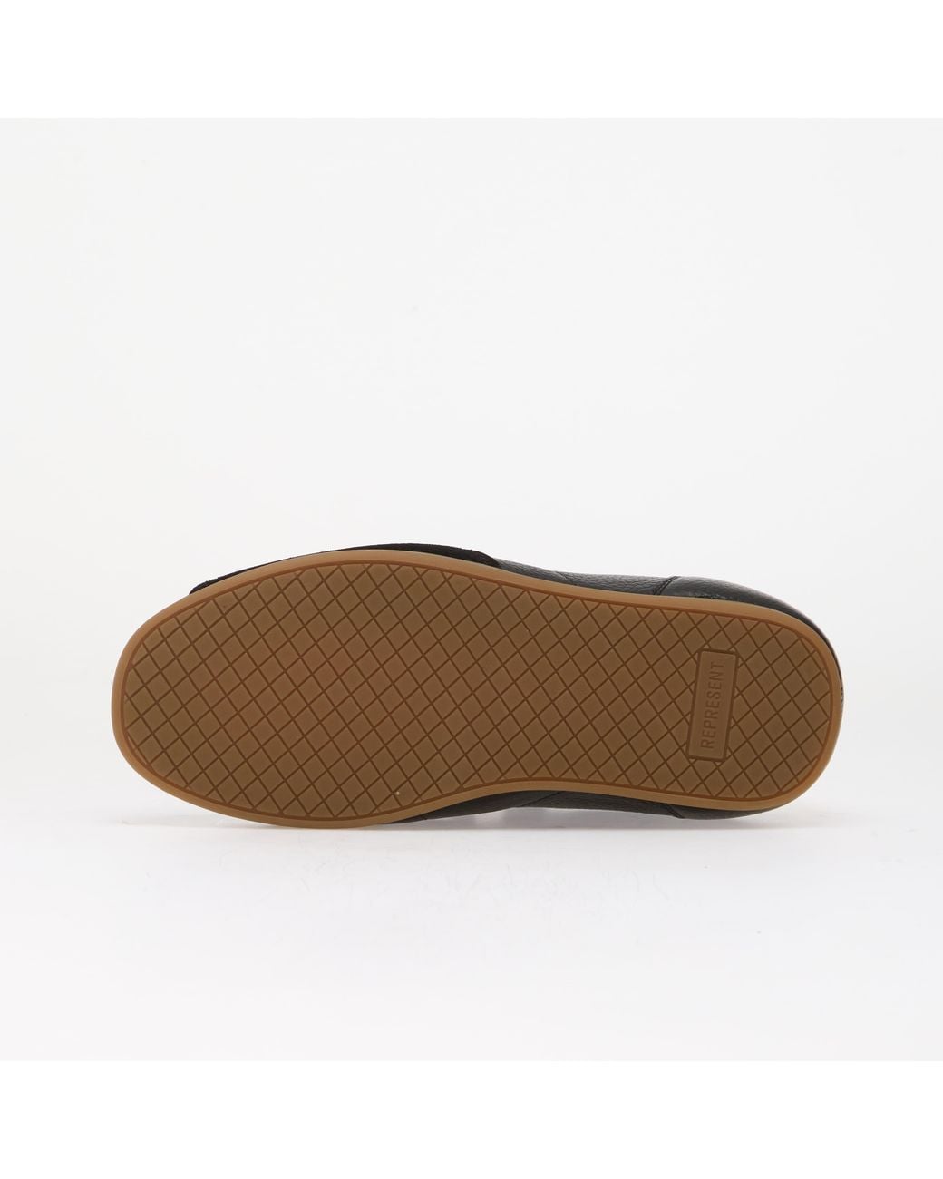 Sneakers Low-Pro Leather di Represent in Black da Uomo