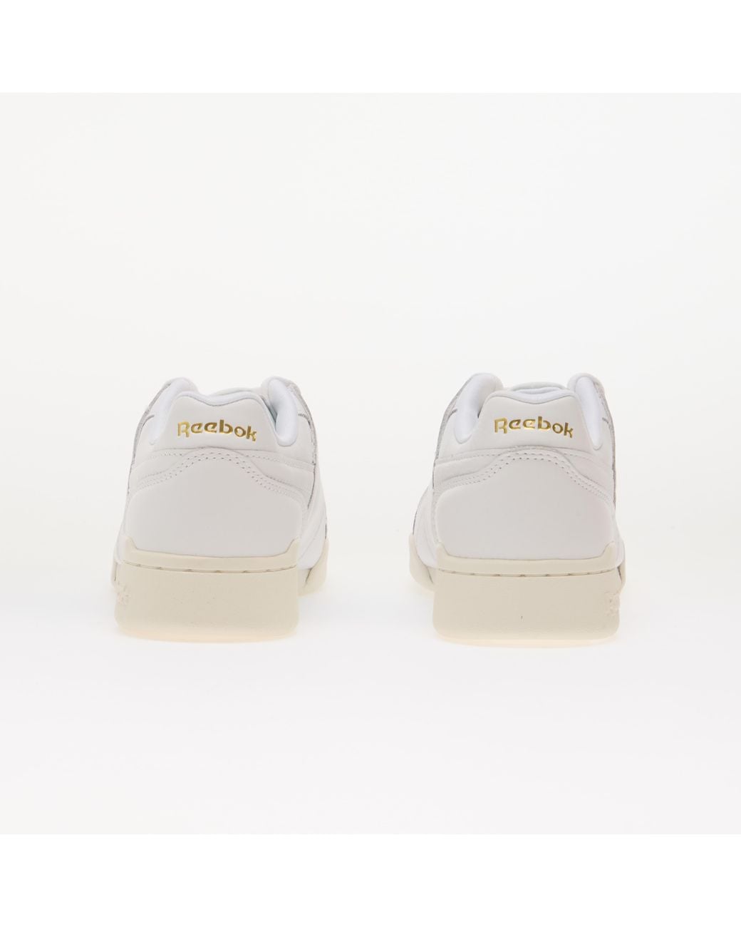 Reebok White Workout Plus Sneakers