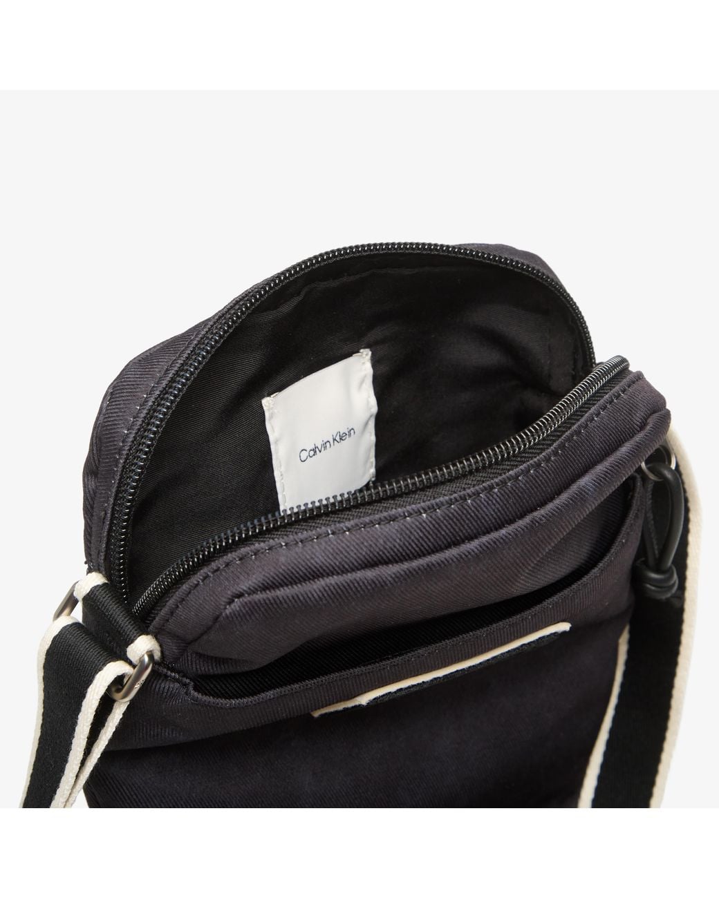 Borsa Ssnl Graphic Reporte di Calvin Klein in Black da Uomo