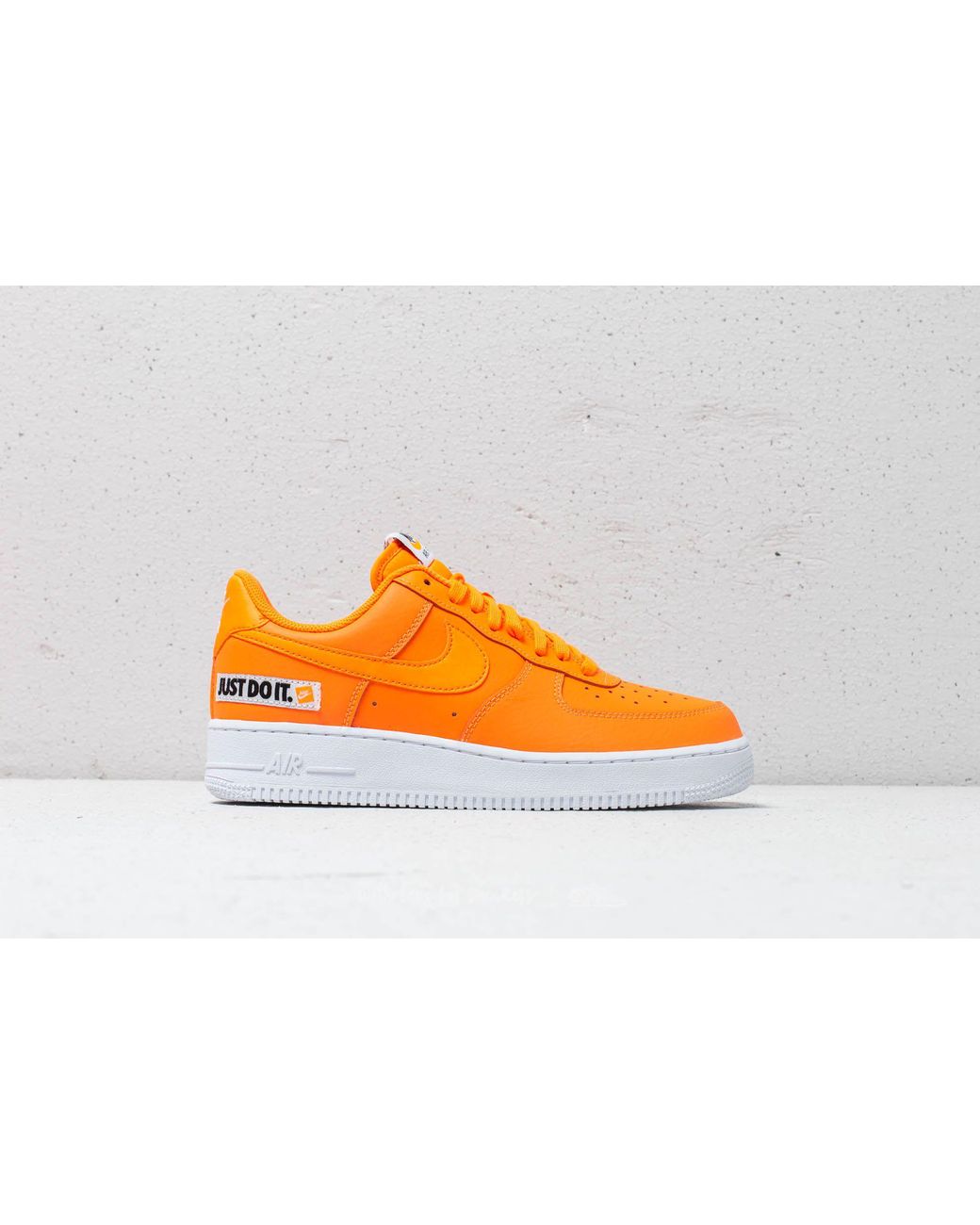 Nike Air Force 1 ́07 Lv8 Jdi Leather Total Orange/ Total Orange for Men |  Lyst