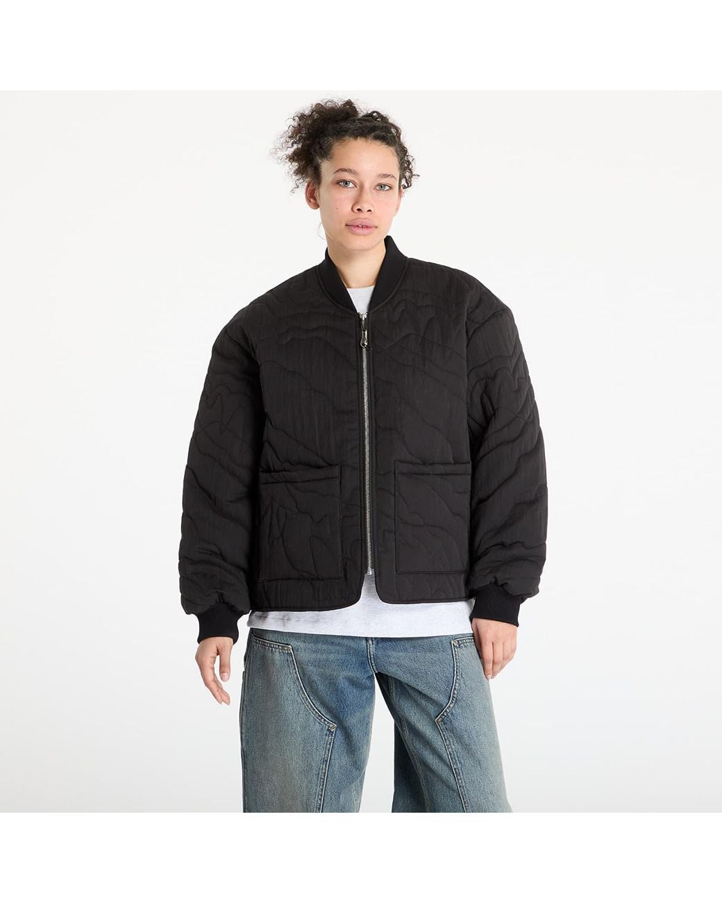 Giacca Lining Quilted Jacket di FTSHP in Black