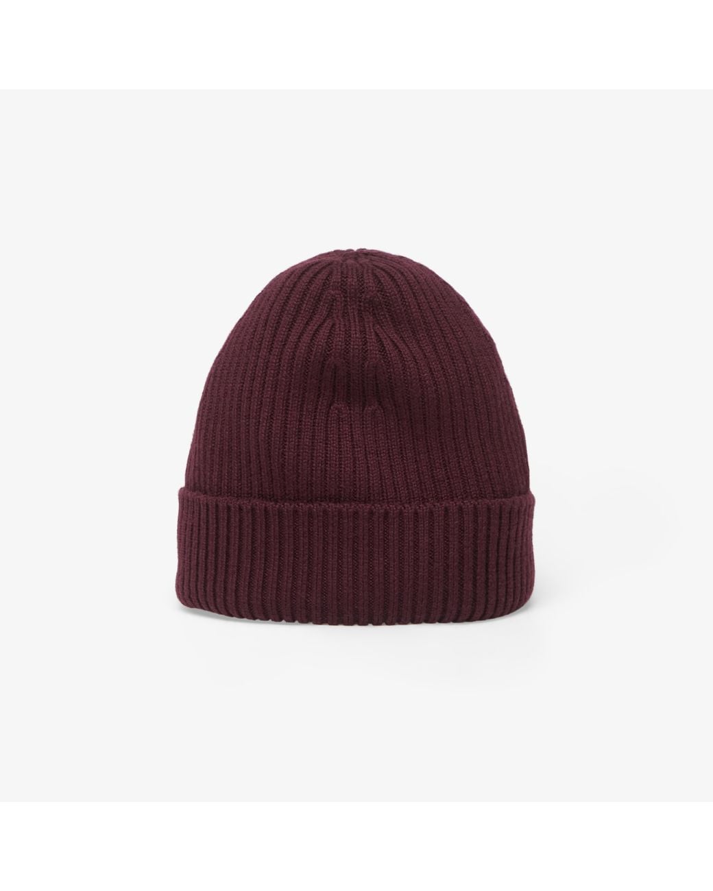 Bonnet knitted caps universal Lacoste en coloris Red