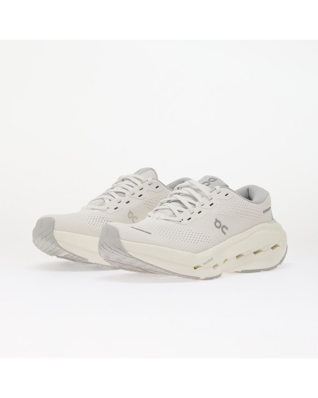 On Shoes White Sneakers Cloudrunner 3 Max/ Glacier for men
