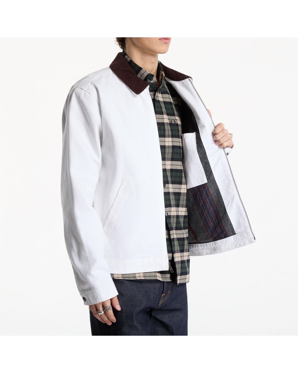 Dickies Jas 758 Duck Jacket in het White voor heren