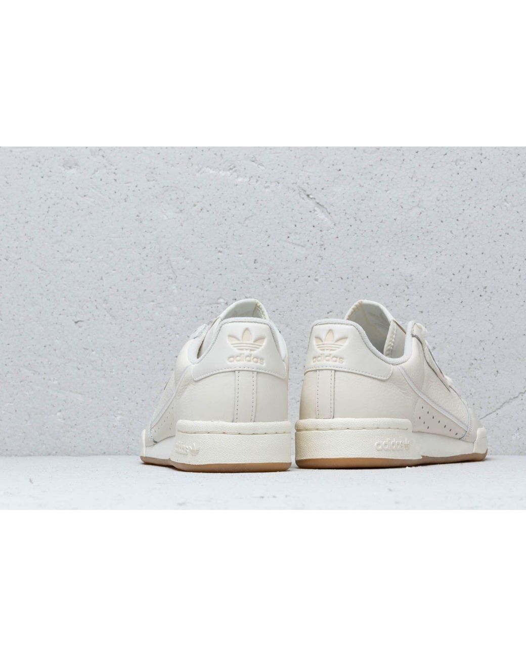 adidas Originals Adidas Continental 80 Off White/ Raw White/ Gum for Men |  Lyst
