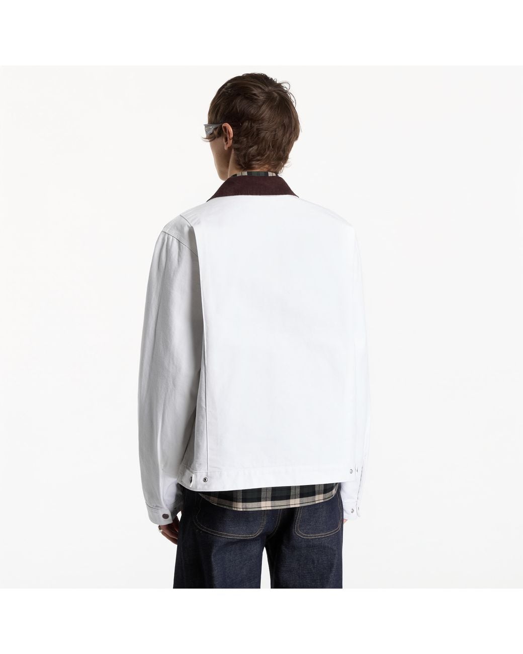 Dickies Jas 758 Duck Jacket in het White voor heren