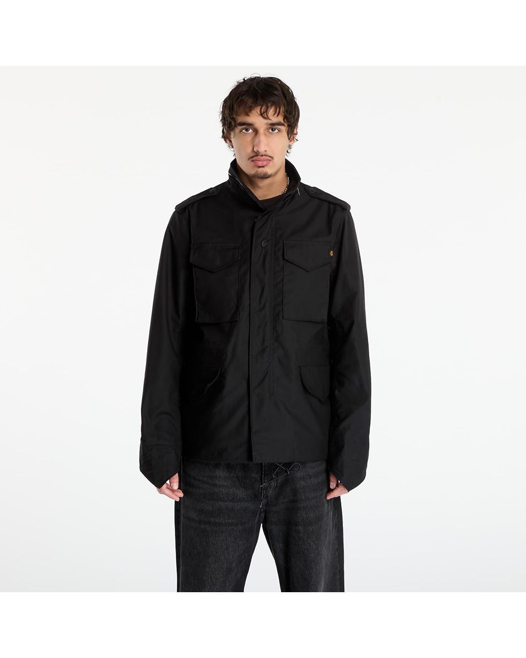 Alpha Industries Black Jacket Studio -65 for men