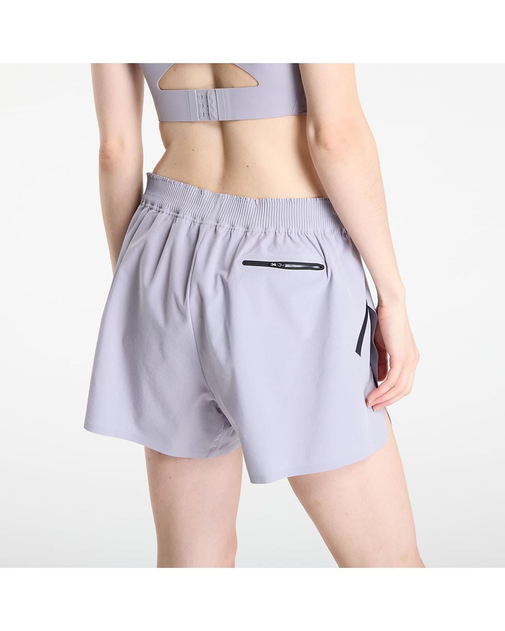 On Shoes Korte Broek Train Shorts in het Blue