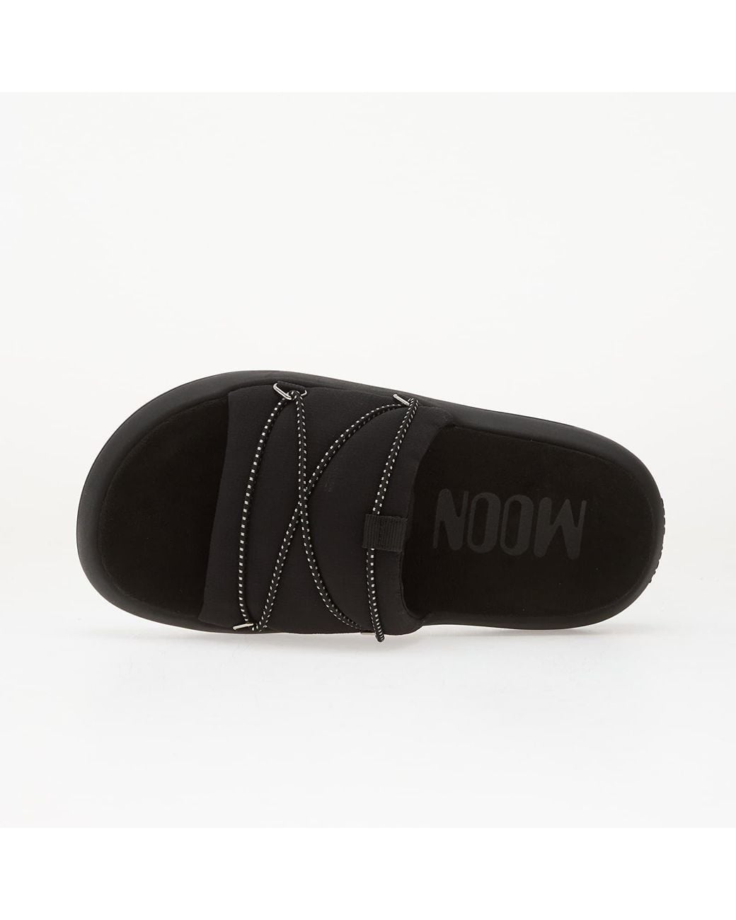 Moon Boot Black Shoes Icon Slide