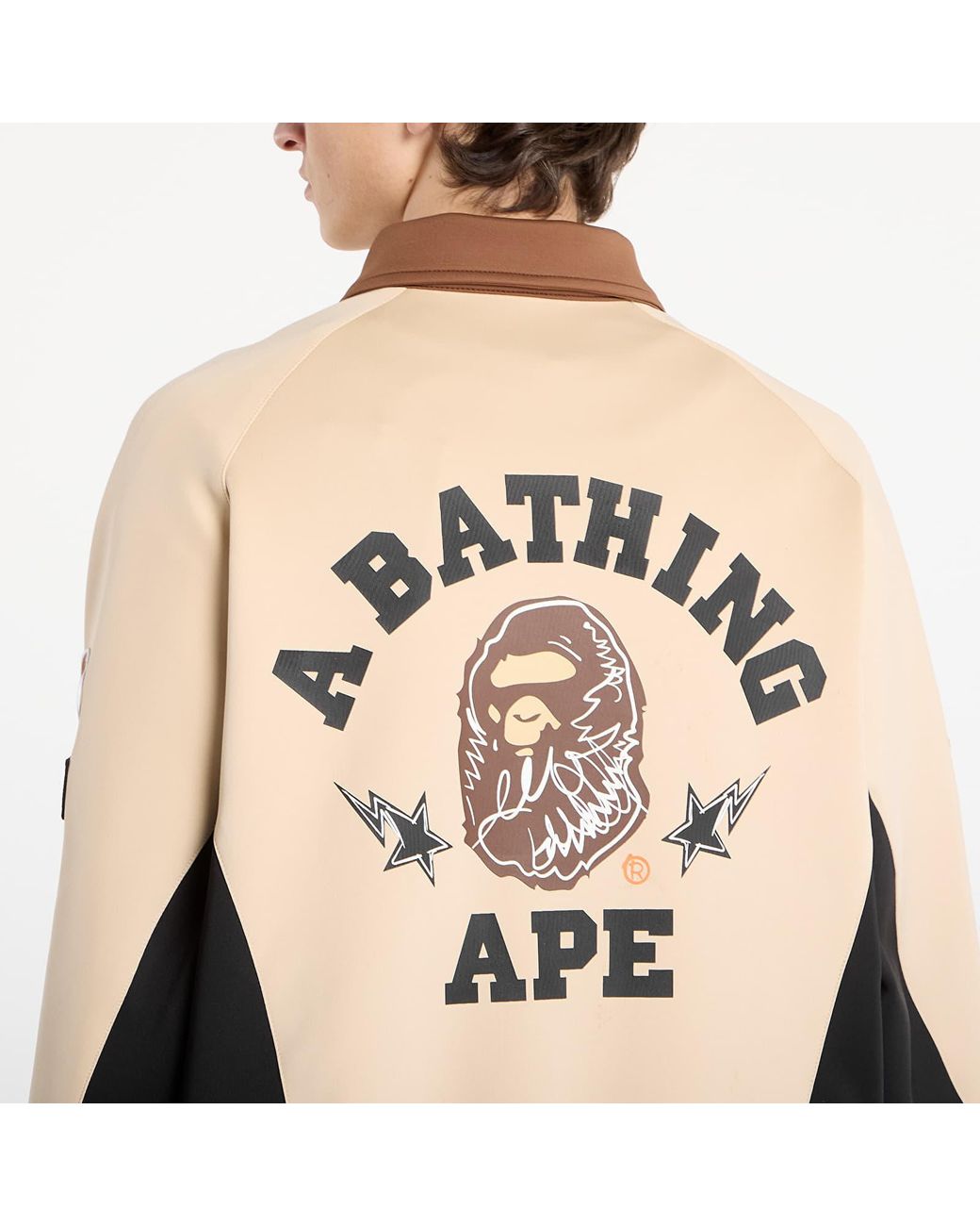 A Bathing Ape Natural Jacket Bape X Footshop