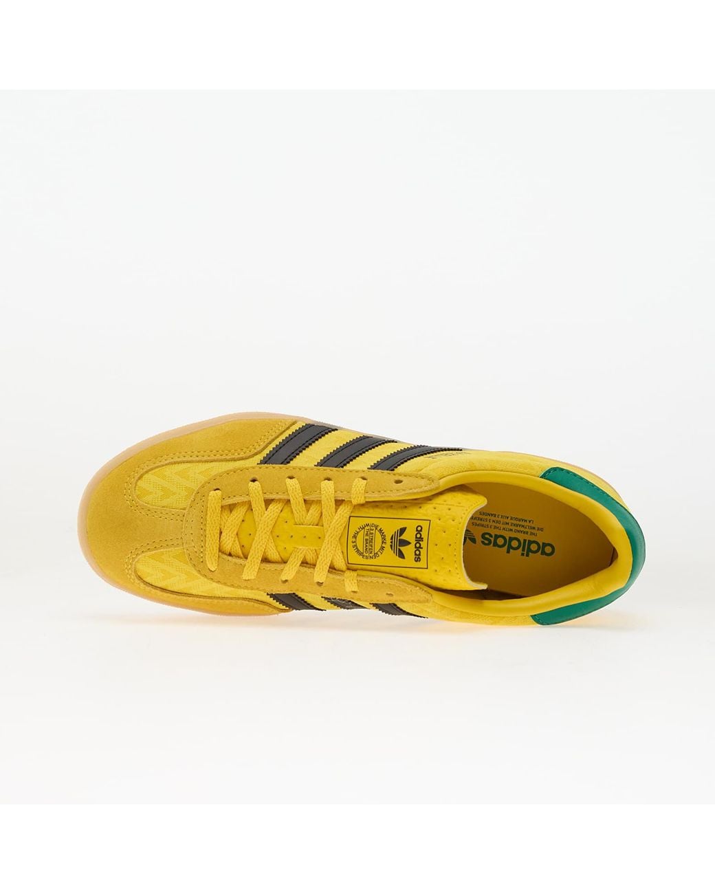 Adidas Originals Sneakers Adidas Gazelle Indoor W Eqtyel/ Core/ Gum Eur in het Yellow
