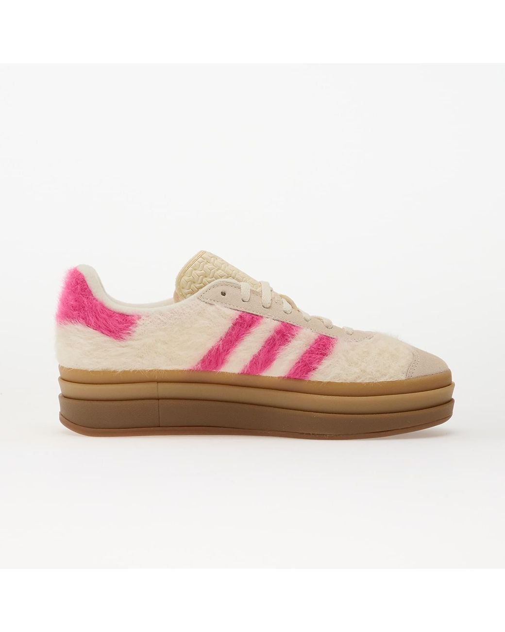 Adidas Originals Sneakers Adidas Gazelle Bold W Crew/ Shock/ Metallic Eur in het Pink