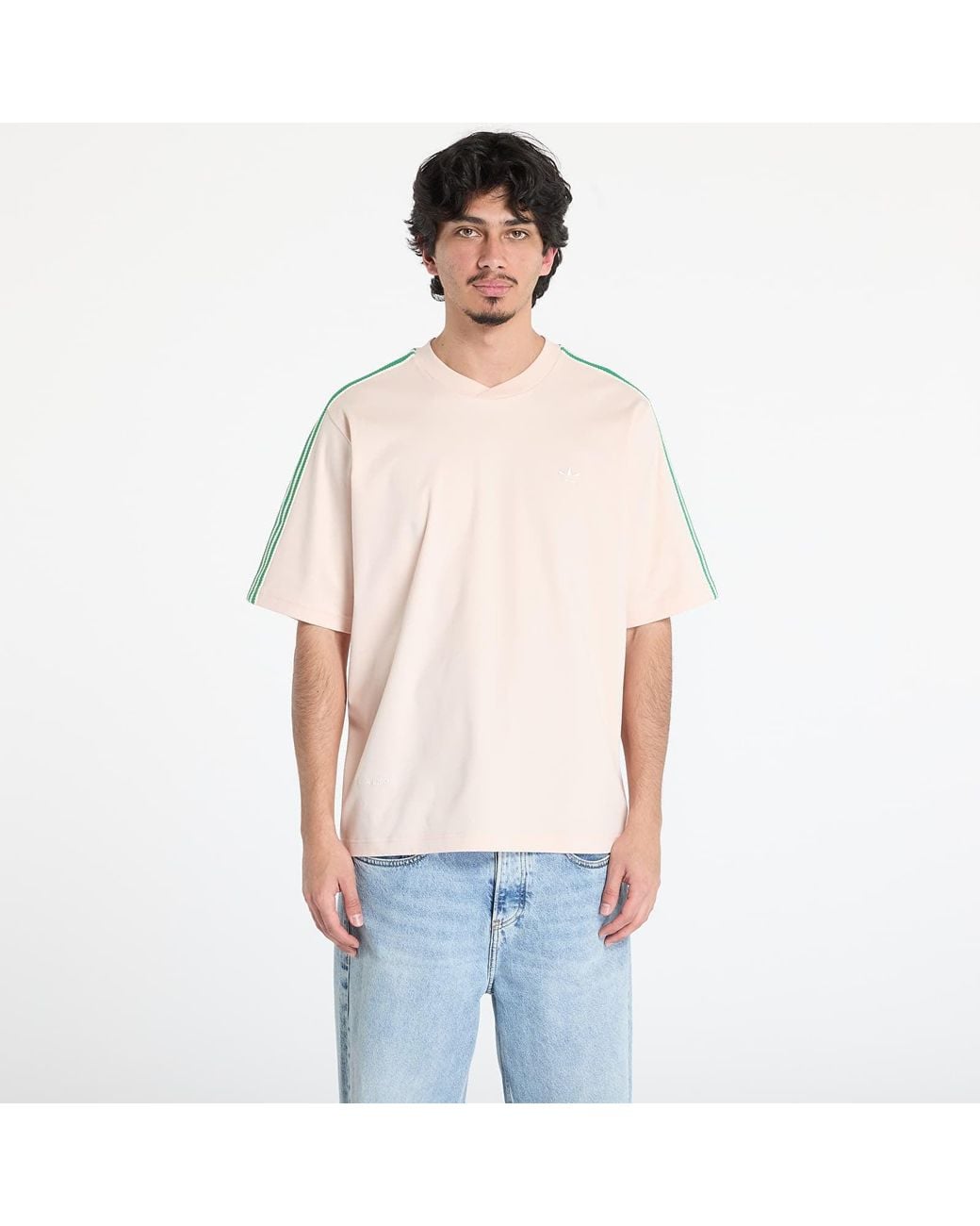 Adidas Originals Blue T-Shirt Adidas X Wales Bonner T-Shirt/ Wonder Quartz for men