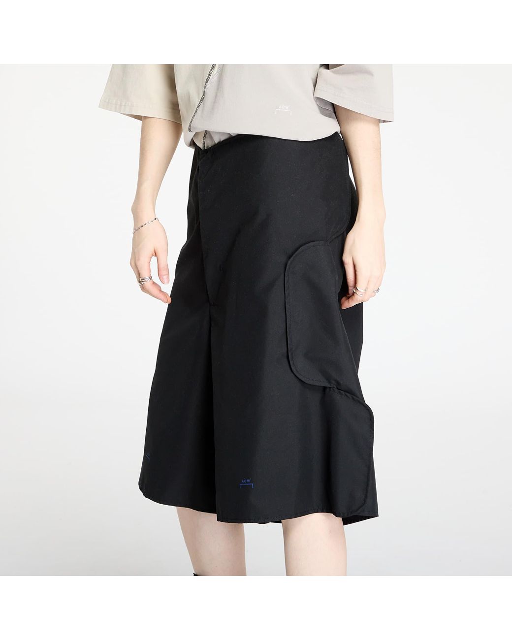 A_COLD_WALL* Black Shorts Form Short for men