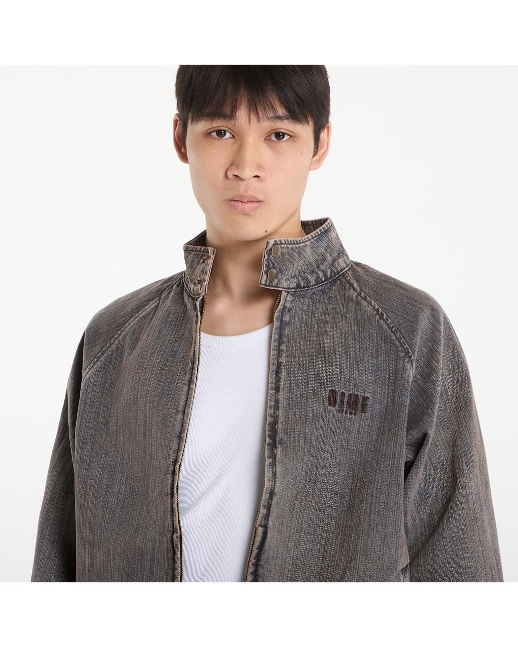 Dime Gray Jacket Jeans Jacket