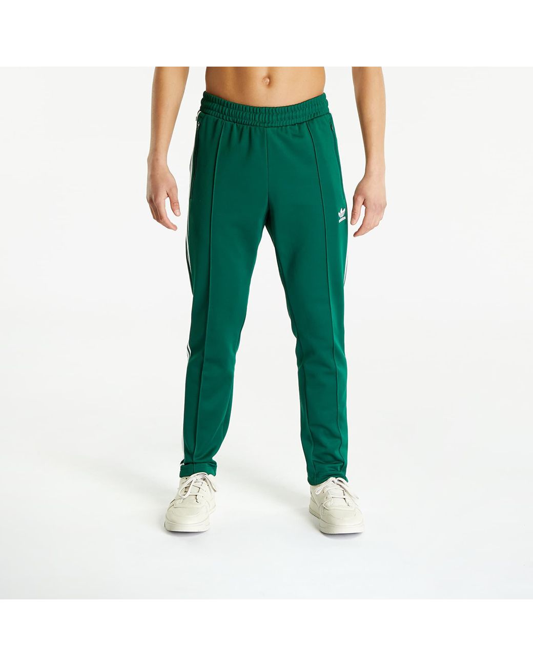 Adidas originals beckenbauer deals joggers in green dh5818
