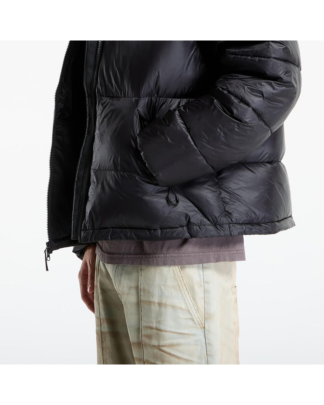 Obey Black Jacket Obey Stratus Puffer Jacket for men