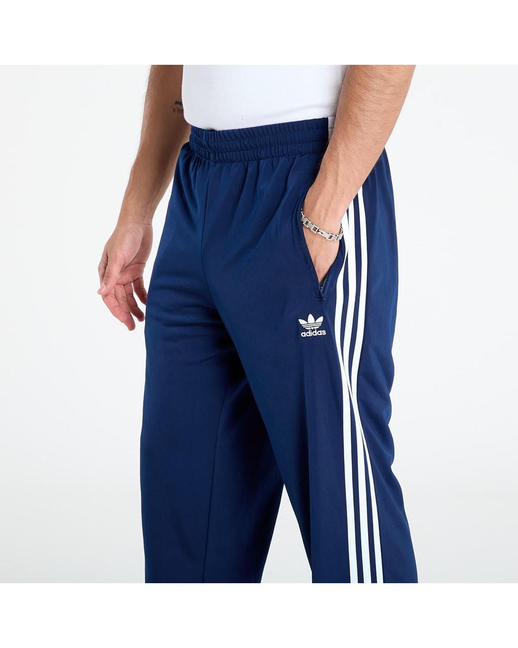 Adidas Originals Sweatbroeken Adidas Adicolor Classics Firebird Track Tracksuit Bottoms in het Blue voor heren