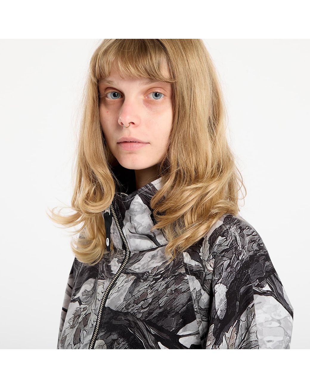 A Bathing Ape Black Jacket Tree Edge Camo Anorak Jacket