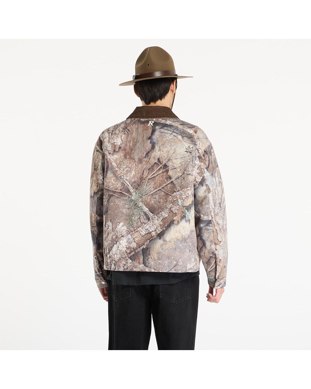 Represent Jas Real Tree Trucker Jacket in het Brown