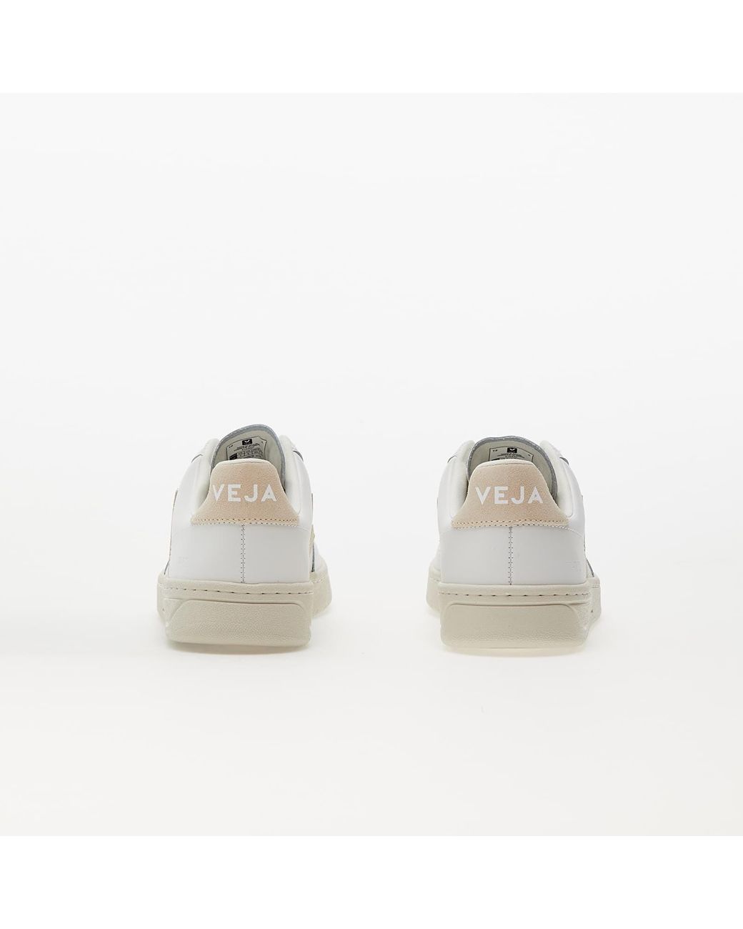Veja White V-12 Leather Extra / Sable