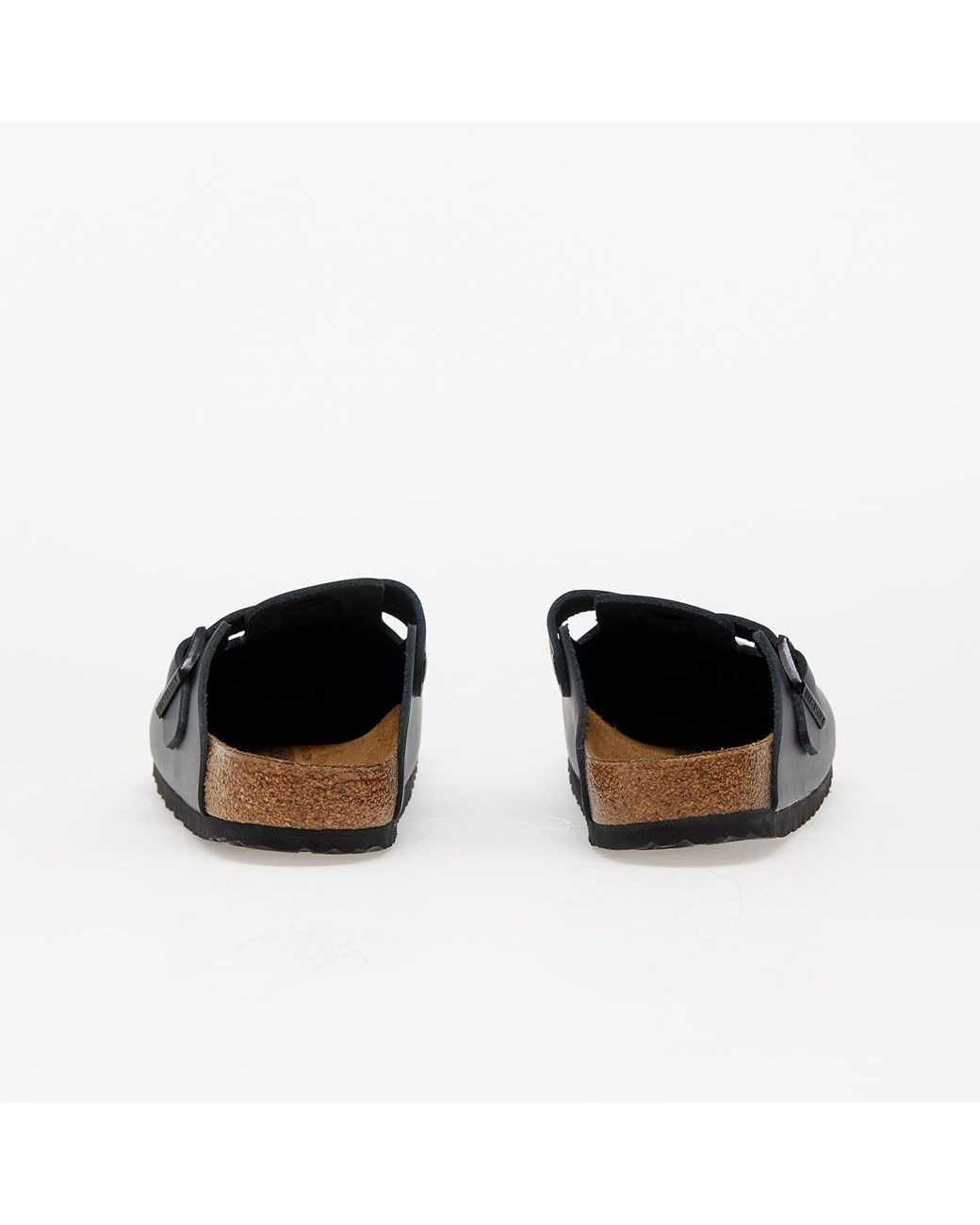 Birkenstock Black Sneakers Boston Natural Leather Eur