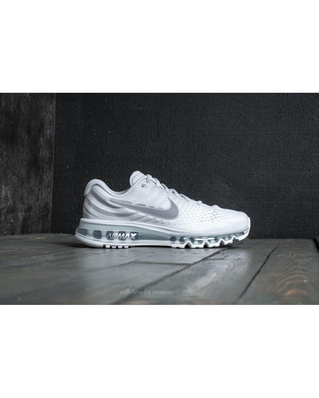 Nike Air Max 2017 Pure Platinum/ Wolf Grey-white in Gray for Men | Lyst