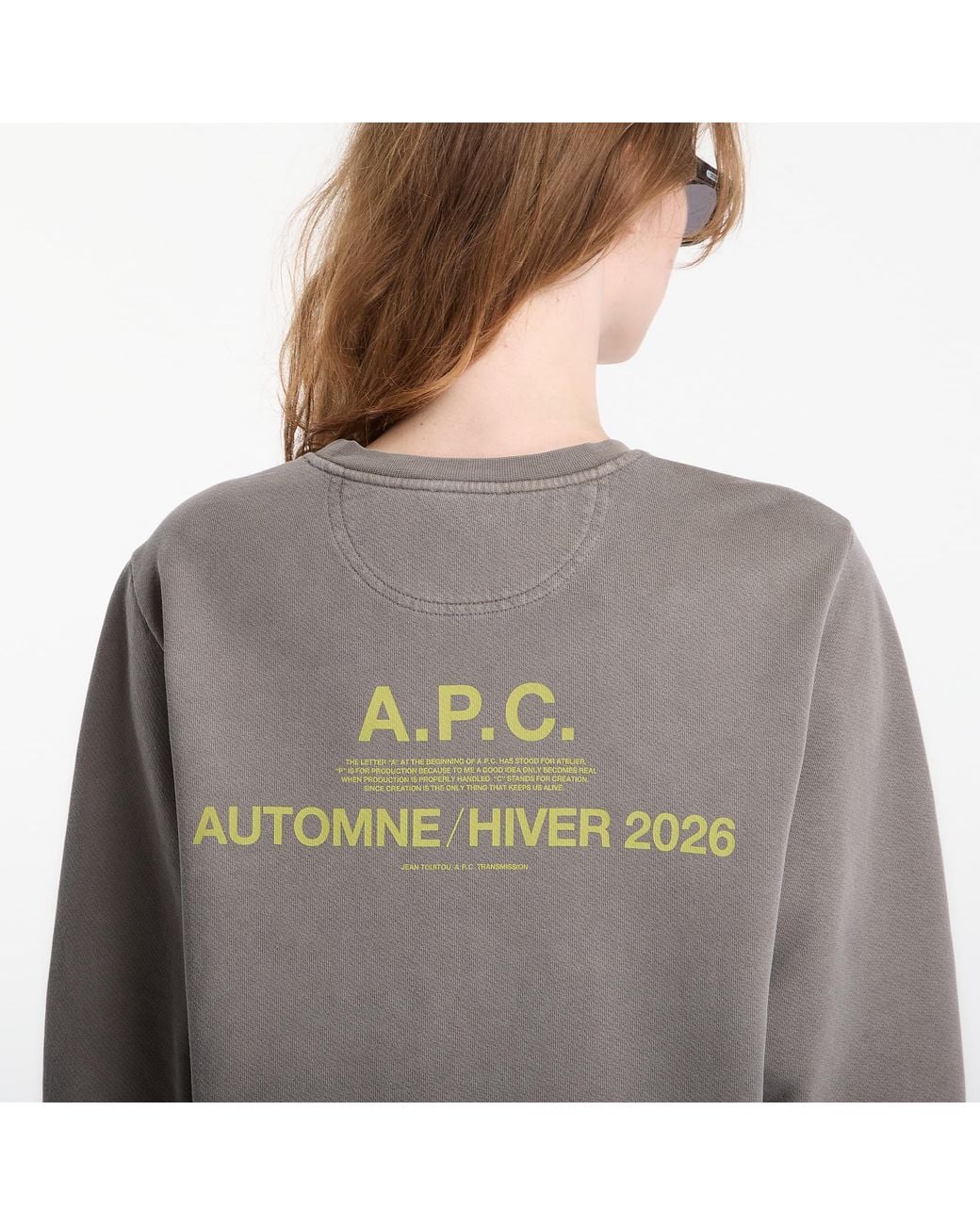 A.P.C. Sweatshirt Sweatshirt Apc Automne26 in het Gray