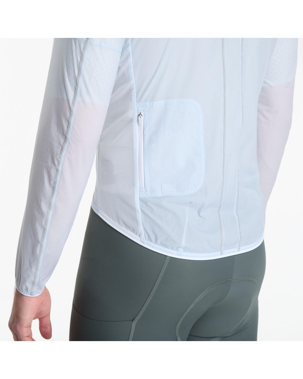 Rapha Windjack Brevet Element Wind Jacket Ice in het Blue voor heren