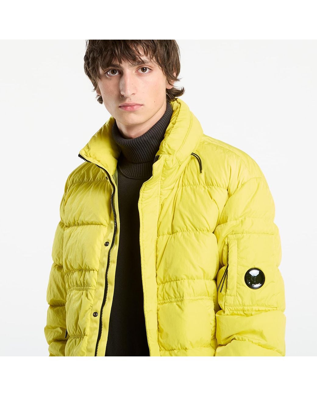 C P Company Jas Chrome-R Down Jacket in het Metallic voor heren