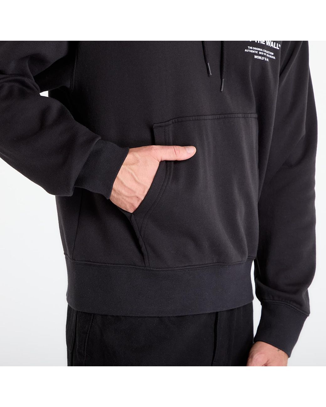 Vans Sweatshirt Stacked Hi Pullover in het Black voor heren