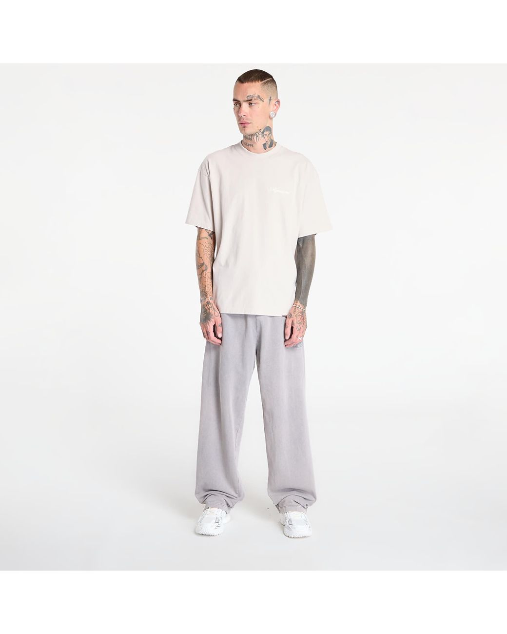 Represent T-Shirt Script Logo T-Shirt in White für Herren
