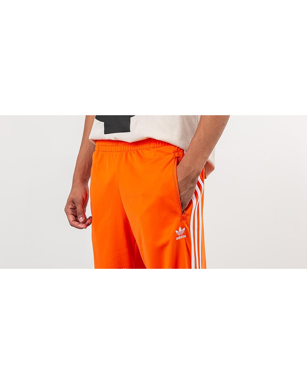 adidas Originals Adidas Firebird Track Orange for Men | Lyst