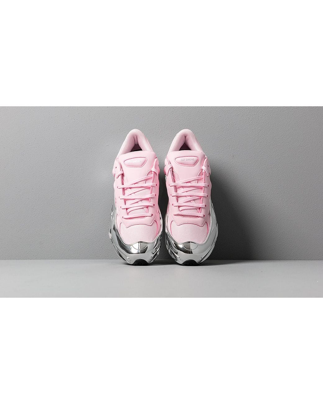 pink and silver raf simons