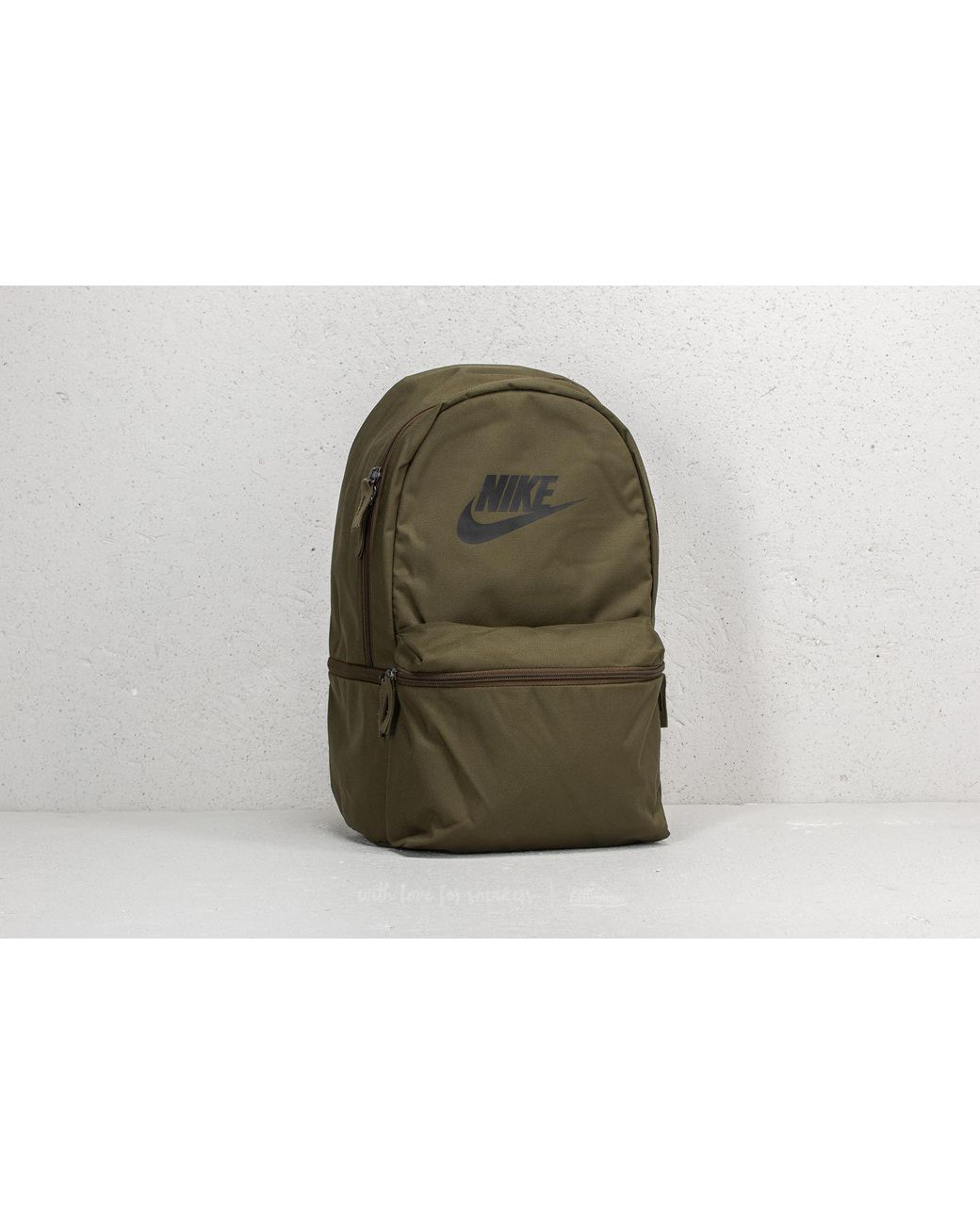 Nike Synthetic Heritage Backpack Olive/ Black in Green for Men | Lyst