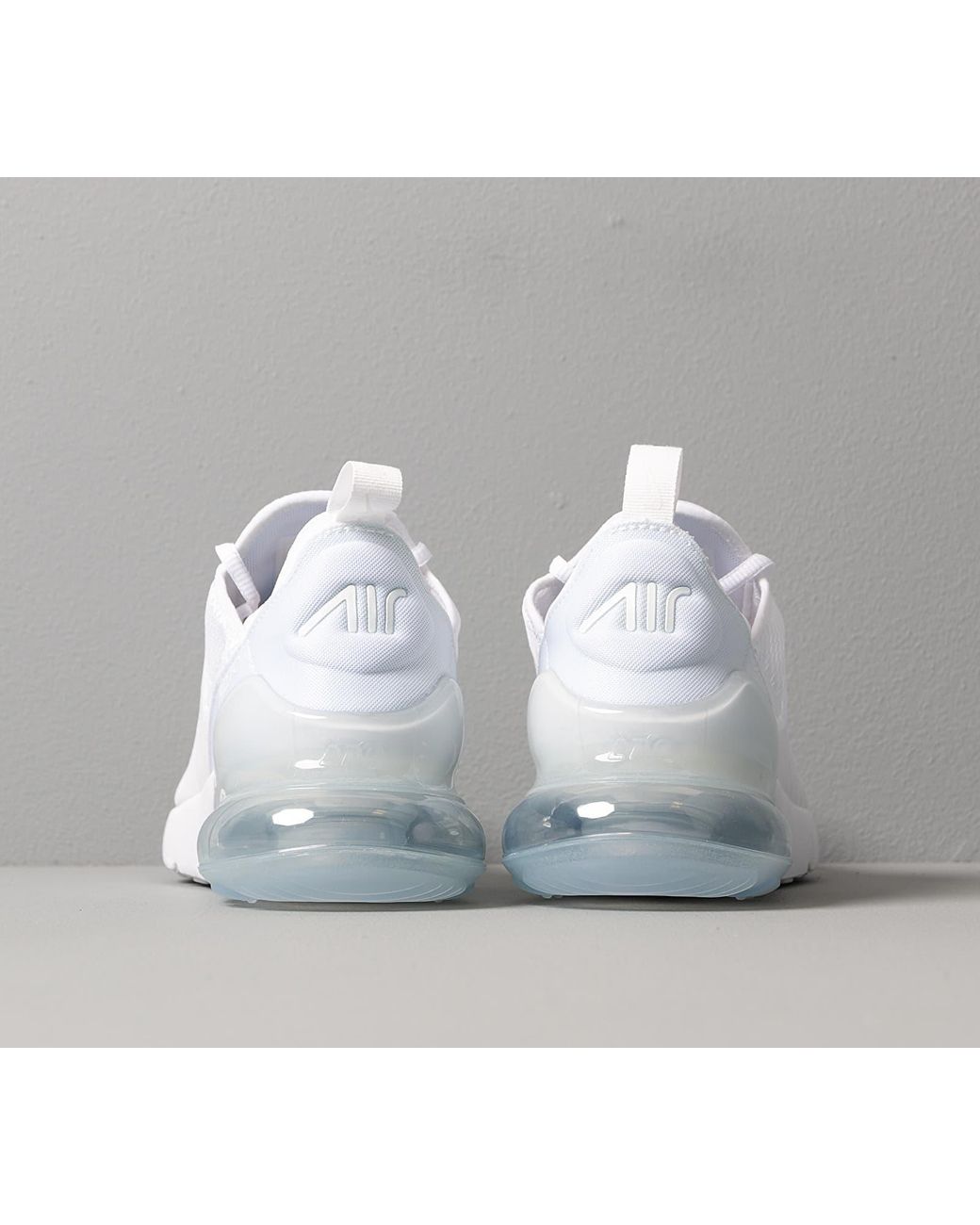 air max 270 white silver