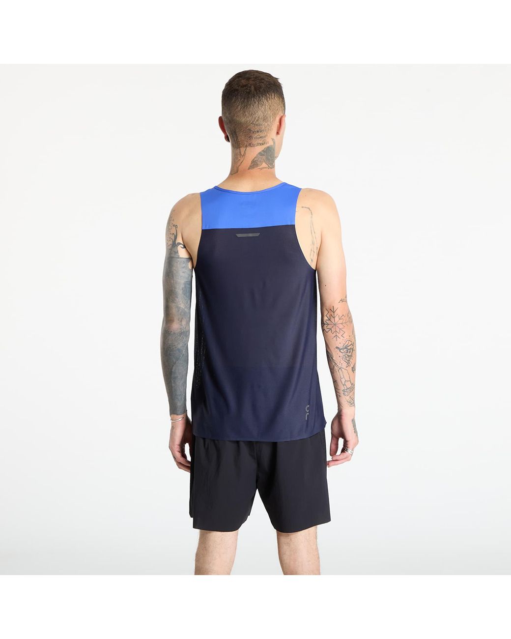 On Shoes Performance Tank in het Blue voor heren