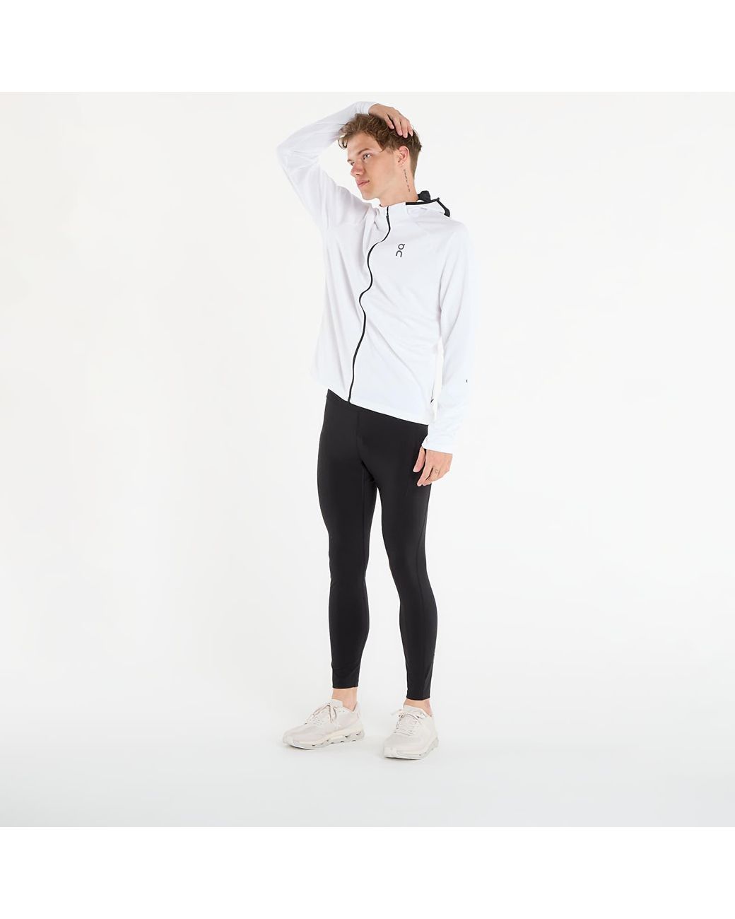 On Shoes Blue Pants Performance Tights for men