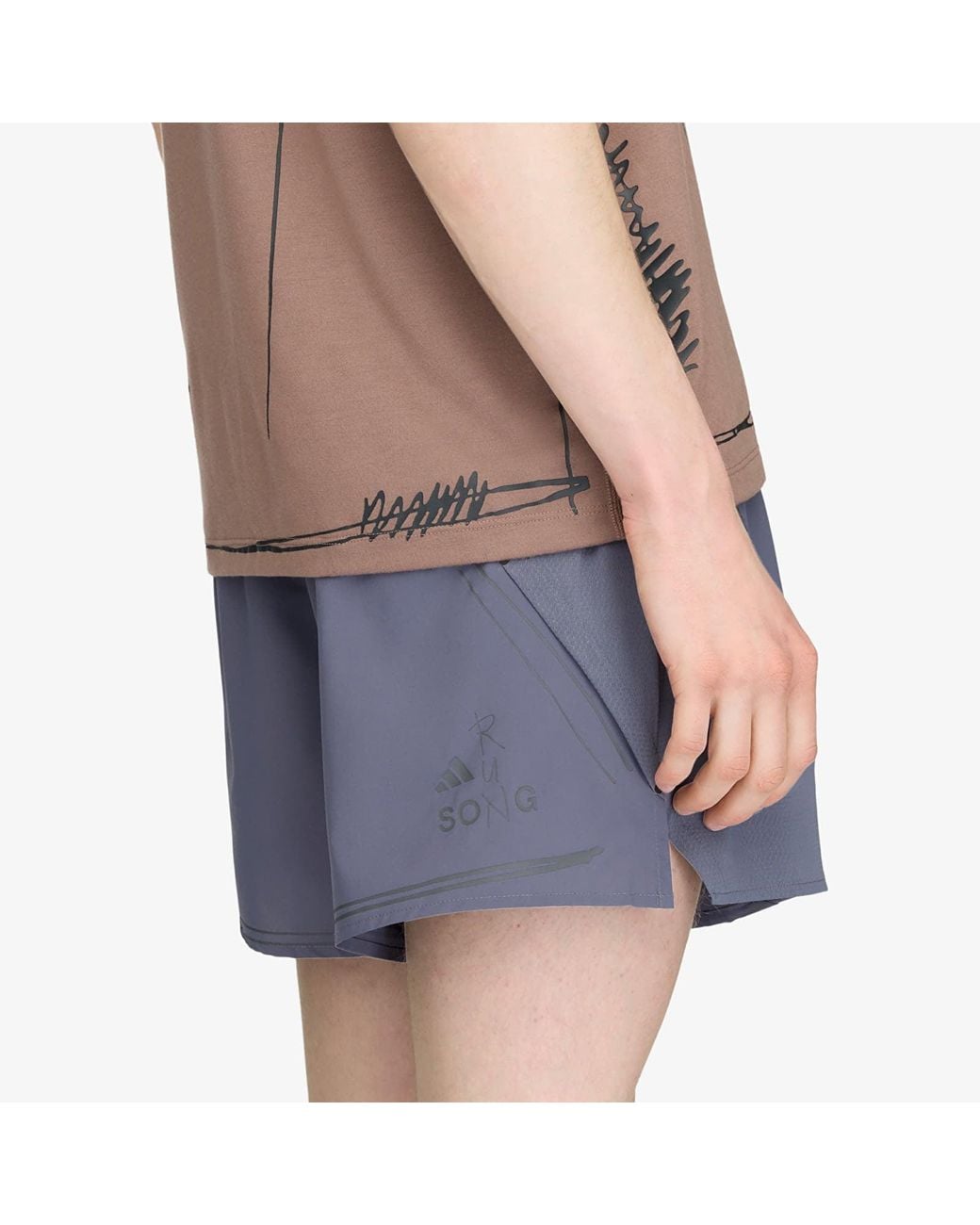 Adidas Originals Korte Broek Adidas Adi365 Sftm Running Shorts in het Blue voor heren
