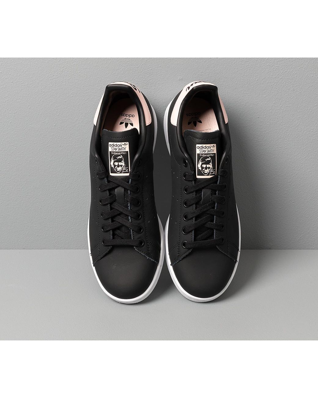 adidas Originals Adidas Stan Smith W Core Black/ Ice Pink/ Ftw White | Lyst