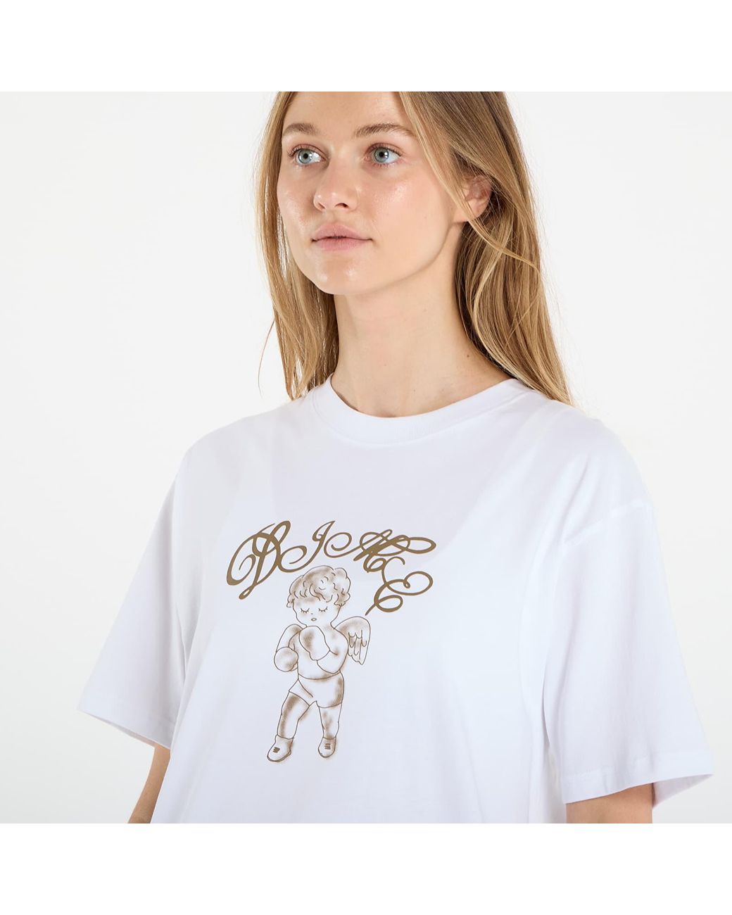 Dime T-Shirt Fighter T-Shirt in het White
