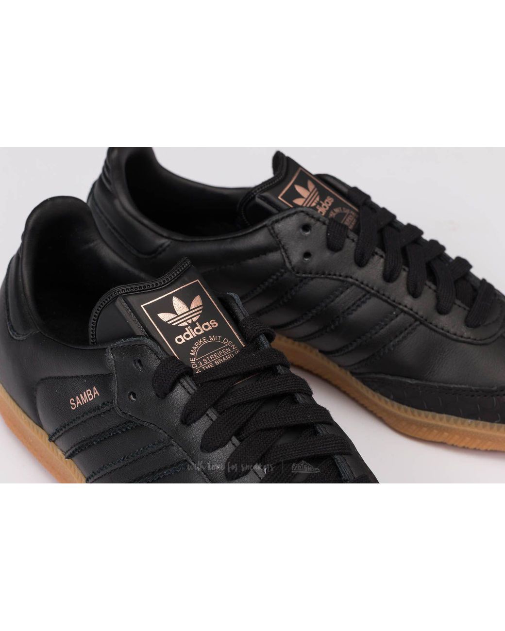 adidas Originals Adidas Samba W Core Black/ Core Black/ Gum 4 | Lyst