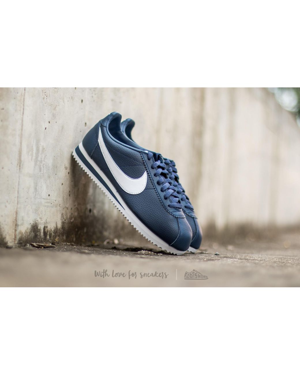 Nike Classic Cortez Midnight Navy/ Blue for Men Lyst