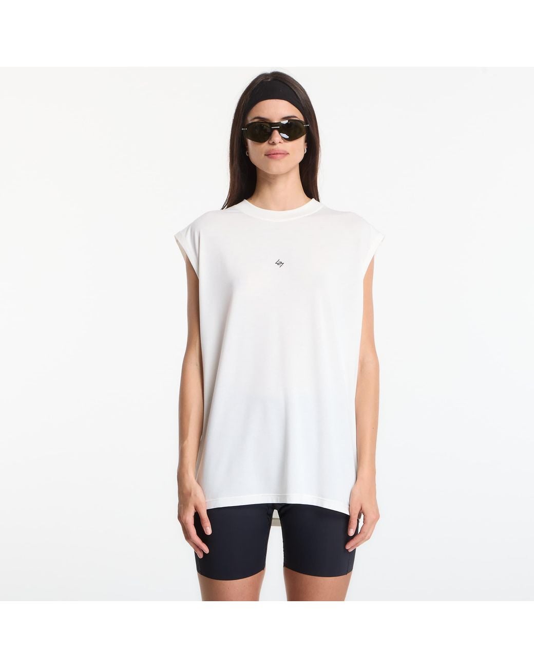 Represent 247 Dna Oversized Tank in het White