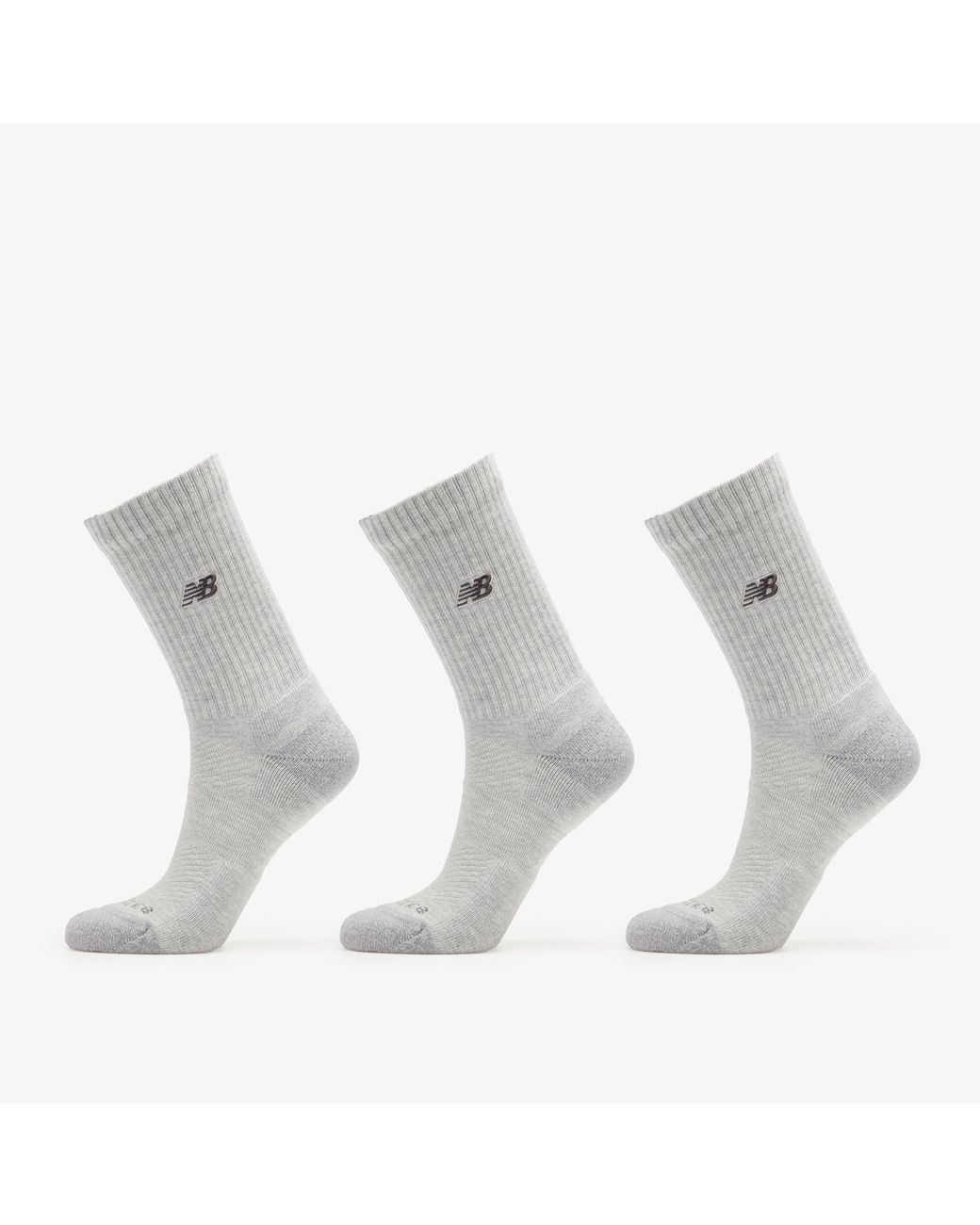 New Balance White Active Premium Crew 3 Pack