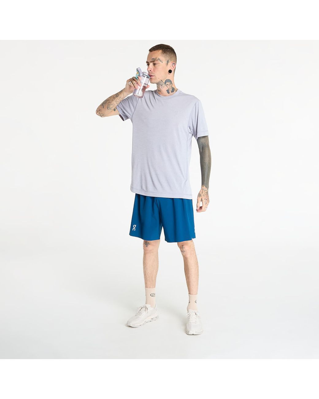 On Shoes Korte Broek Train Shorts in het Blue voor heren