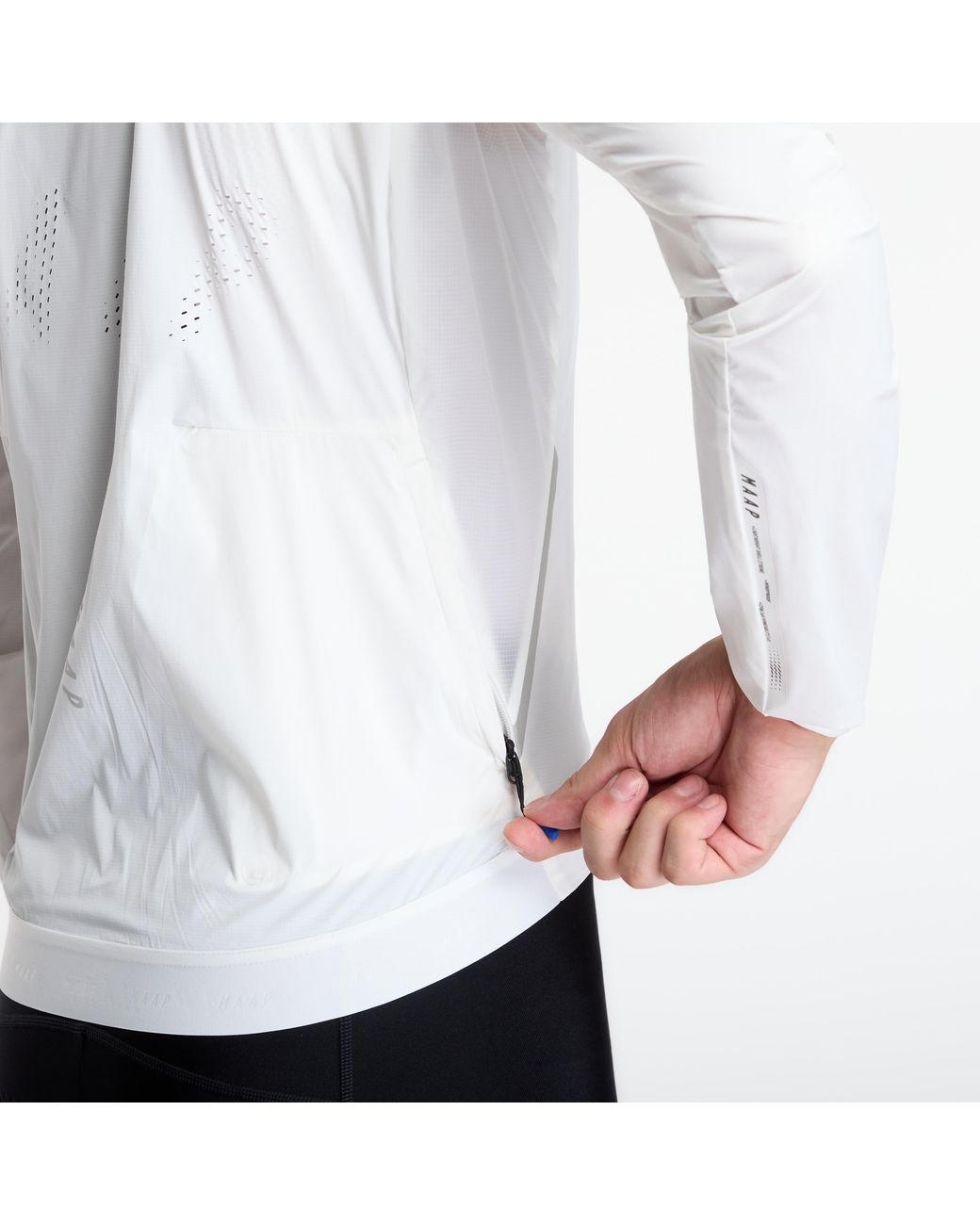 MAAP White Jacket Team Flow Jacket for men